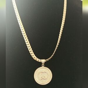 Elegant Silver Pendant Necklace